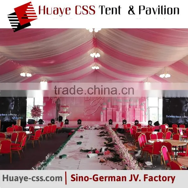 Newest Wedding Tent With Lining and Lights for Decoration for Sale photo-3