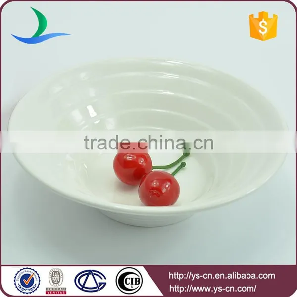 Wholesale Custom White Ceramic Noodle Bowl photo-3