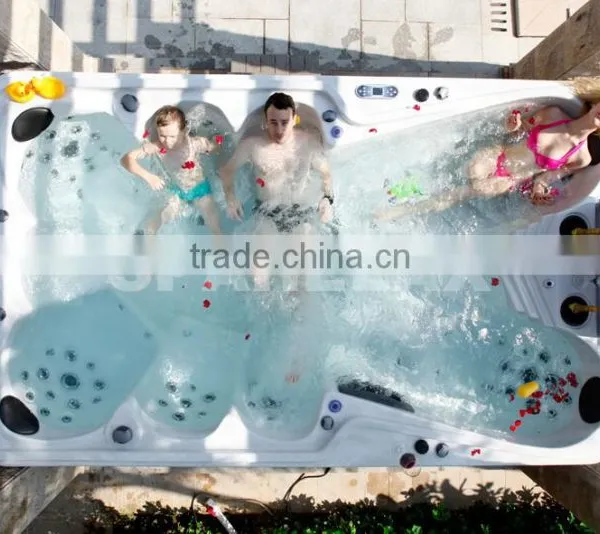 Outdoor Hot Tub Family Party Spa Pool for 9 Person (A870) photo-2