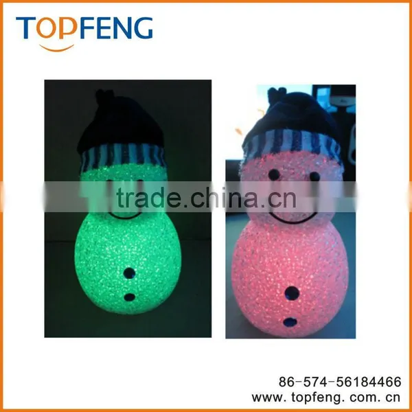 changing snowmann/color changing led christmas lights/led wireless christmas lights/led light
