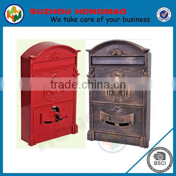 Antique Die Casting Aluminum Mailboxes