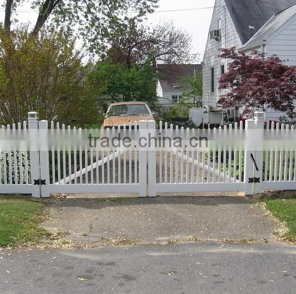 New Design UV Proof High Strength Vinyl/pvc/upvc Garden Fence Plastic photo-2