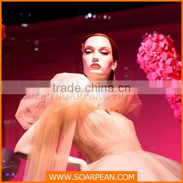 Fiberglass Female Fashion Posing Adjustable Mannequins photo-2