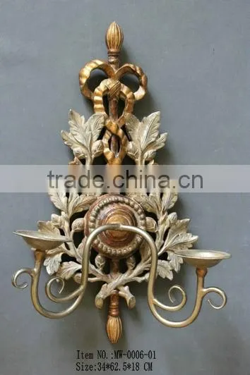 China Wholesales High Quality Wall Mounted Iron Candle Holders photo-4