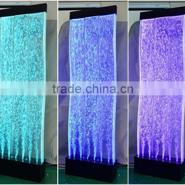 Living Room Decor Changing Color Water Bubble Acrylic Partition Wall photo-6