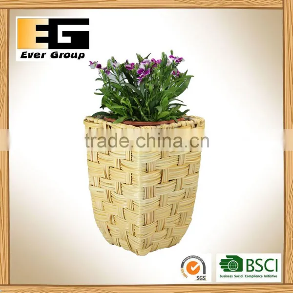 Environmental Plastic Rattan Flowerpot Sets for Planting/Storage Box photo-6
