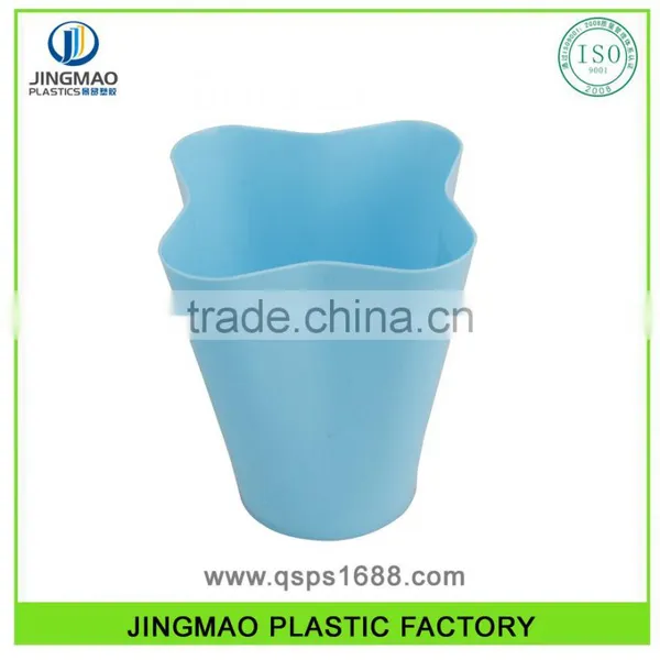 New Design OEM Service Flower Shape Plastic Dustbin photo-2