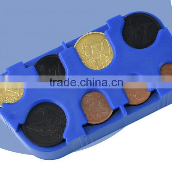 The Plastic Wallet Euro Coins Dispenser Holder Coin Holder Purse photo-2