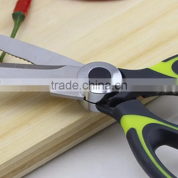 Stainless Steel Kitchen Scissors With Can Opener photo-5
