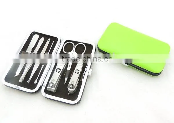 PU Case Manicure Set / 7pcs Men's Pedicure Set photo-2