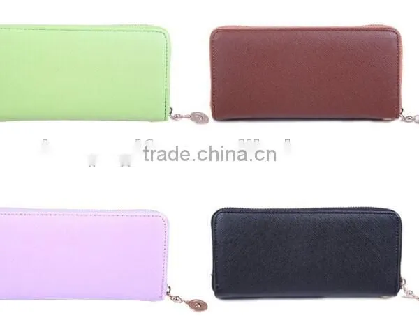 2015 Promotional Women Wallet Handmade Leather Wallet Fashion Purse For Women photo-4