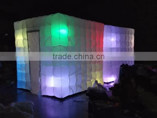 Colorful Inflatable Photo Booth Enclosure Led Inflatable Photo Booth photo-4