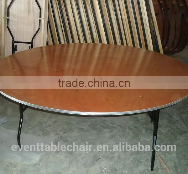 Multfunctional Plywood Banquet Folding Table for Wedding Party Rental photo-4