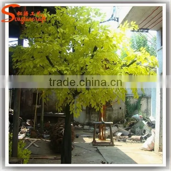 Made in China Wholesale Artificial Yellow Gingko Tree, Green Leaf Tree/plant photo-3