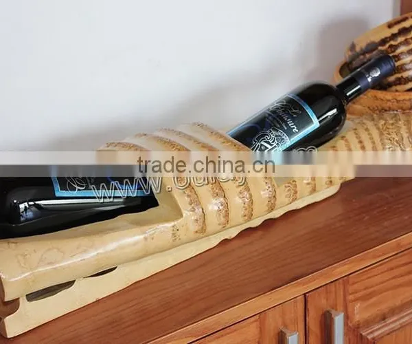 Custom Antique Bamboo Root Crafts Wine Bottle Holder/wine Racks,handmade photo-4