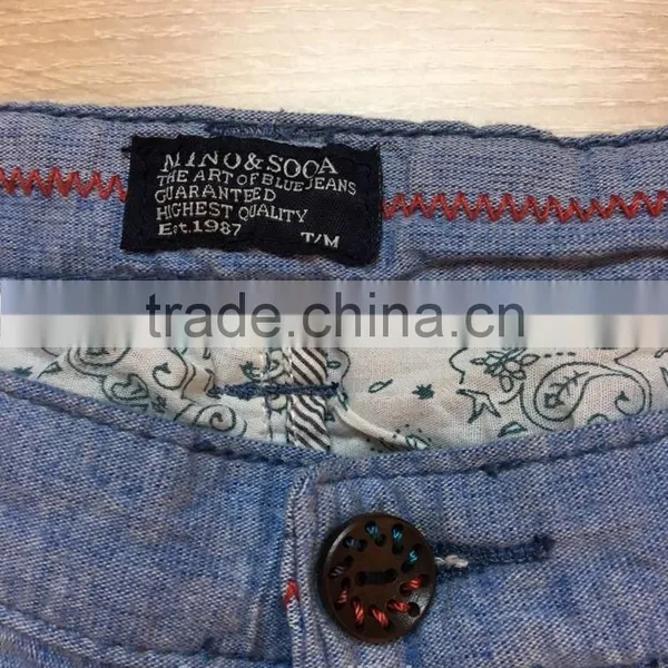 GZY Latest Fashion Stock Jeans Jeans Blank Wholesale photo-3