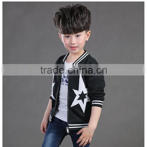 Boy's Spring Coat/2016 New Style Children's Leisure Coat Jacket/fashion Spring Blouse With Zipper for Boy photo-4