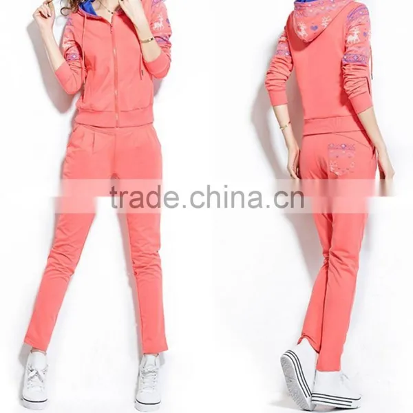 Gorgeous Fashion Pink Superior Custom Womens Casual Suit Slim Wholesale photo-2