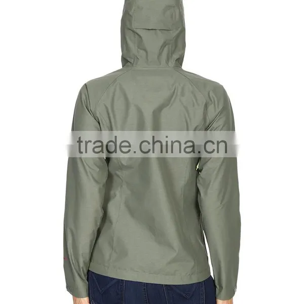 Women Lightweight Packable Waterproof Rain Jacket photo-3