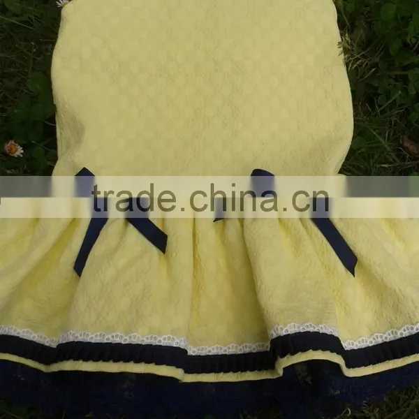 OEM/ODM Lightweight Cotton Baby Cloth Baby Ruffle Dress New Design photo-3