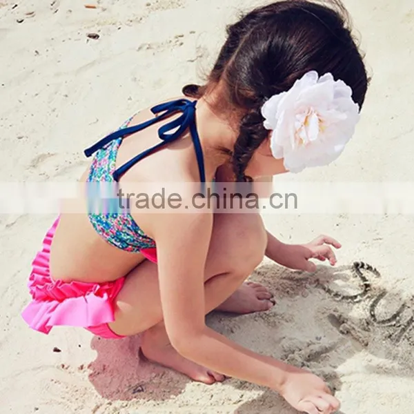 S13723A Cute Kids Girls Swimwear 2016 Cheap Children Swimwear photo-2