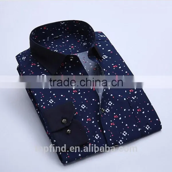 Latest Round Bottom Print New Design Casual Shirt for Man photo-5