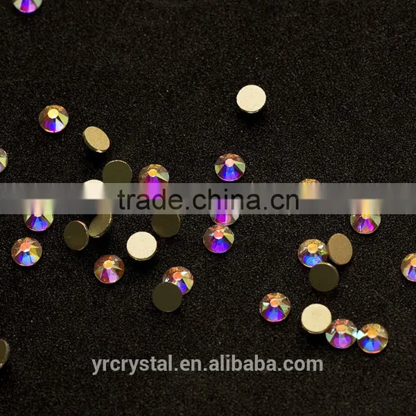 Bling Bling 16 Cuts Rhinestones Non Hotfix Flatback Crystal AB for Nails and Clothing photo-4