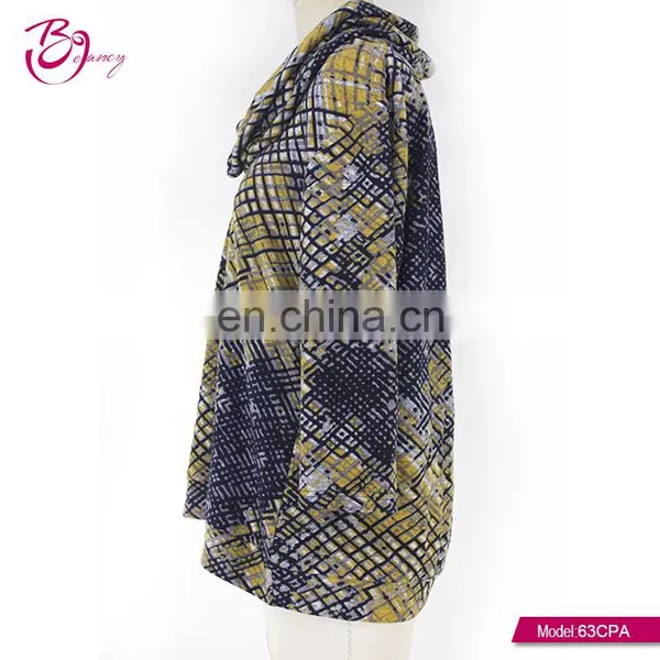 GuangZhou Supplier Cowl Neck Turkish Style Free Size Ladies Tunic for Fall Season photo-4