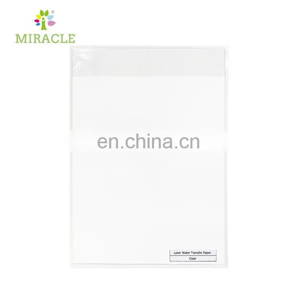 laser water transfer paper