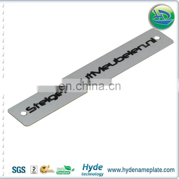 Cheap Price Stainless Steel Etched Engraving Metal Name Tag photo-2