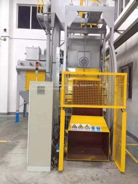 Surface treatment equipment，Automatic loading and unloading shot blasting machine