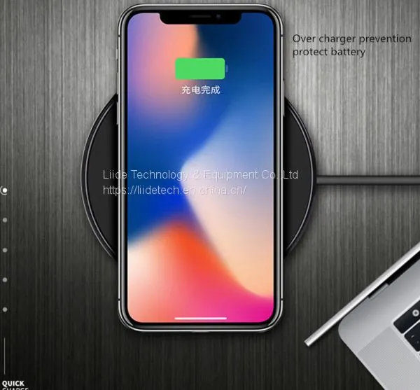 IPhone LG Samsung Lenovo Smart Cell Phone Mobile Phone Round Bluetooth Wireless Quick Charger photo-5
