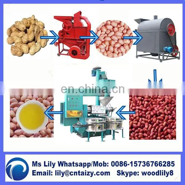 300kg/h Groundnut Oil Making Machine Peanut Oil Extraction Machine Soybean Oil Machine Price photo-4