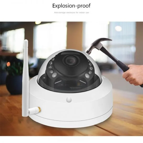 Security Cheap Price CCTV H. 265 2.0MP Mini IR Dome HD Wireless WiFi Security IP Camera photo-3