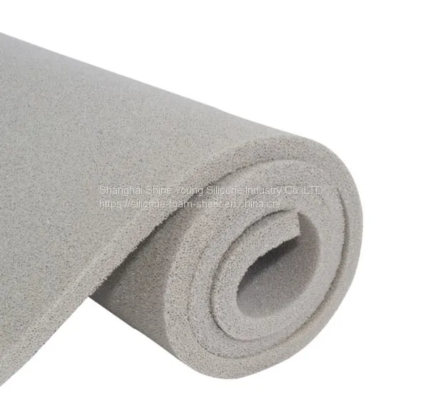 High Temperature Resistant Flame Retardant Silicone Foam in Conduction Foam photo-2