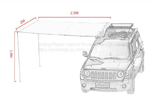 Car Side Awning Car Side Awning Supplier Waterproof Car Side Awning photo-2