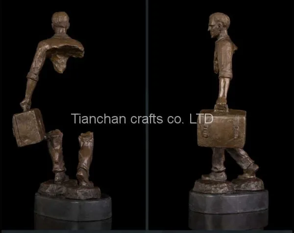 Unique And Creative Bronze Figure Sculpture