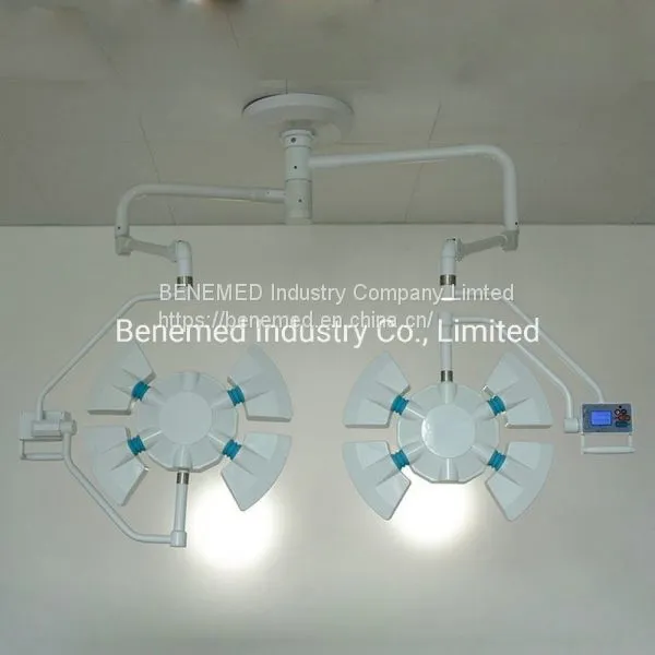 Ceiling Mounted Hospital LED Surgical Lamp Double Dome V4+5 photo-2