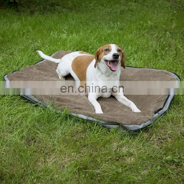 Luxury Waterproof Pet Bed Portable Sofa Bed Travel Dog Car Mat Outdoor Multi-Use Storage Bag With Handle , High End Pet Products photo-6