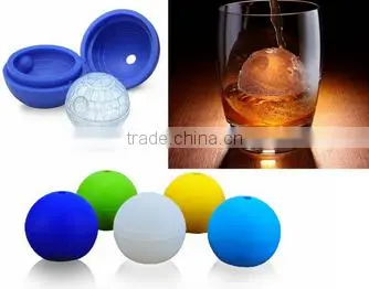 Death Star Silicone Ice Ball Mold/silicone Ice Ball/silicone Ice Cube Trays photo-3