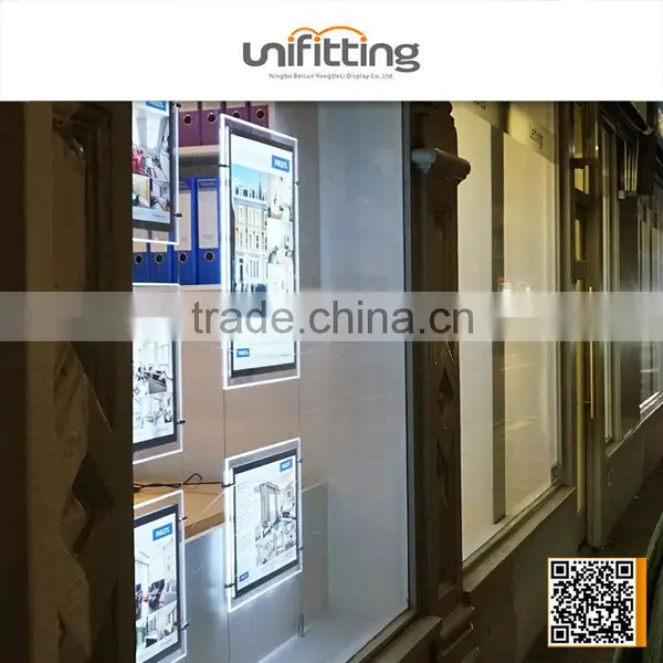 Clear Acrylic Frame Magnetic Light Box photo-3