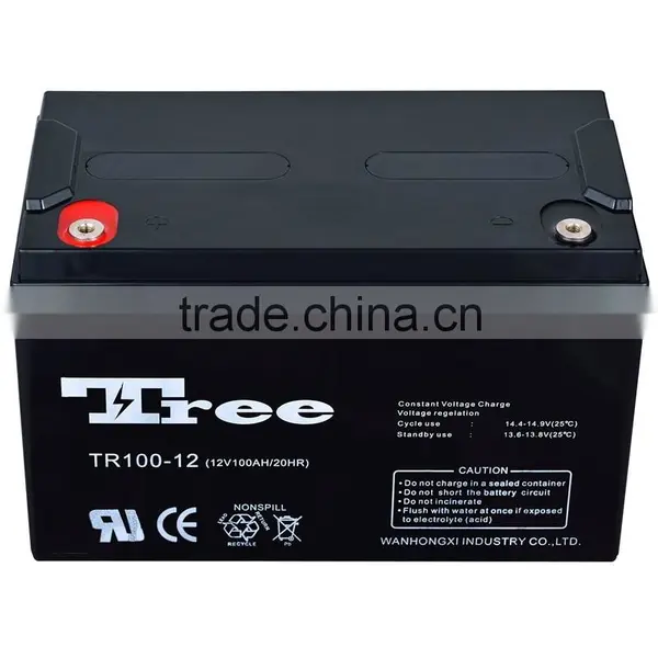 Manufacturer Sealed Lead Acid Battery 48v 100ah Battery for Solar System 12v 100ah Battery Gel 12v 100ah photo-2