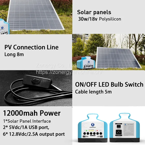 ZONERGY New Power Supply Portable Solar Energy System Home China Outdoor Set photo-5