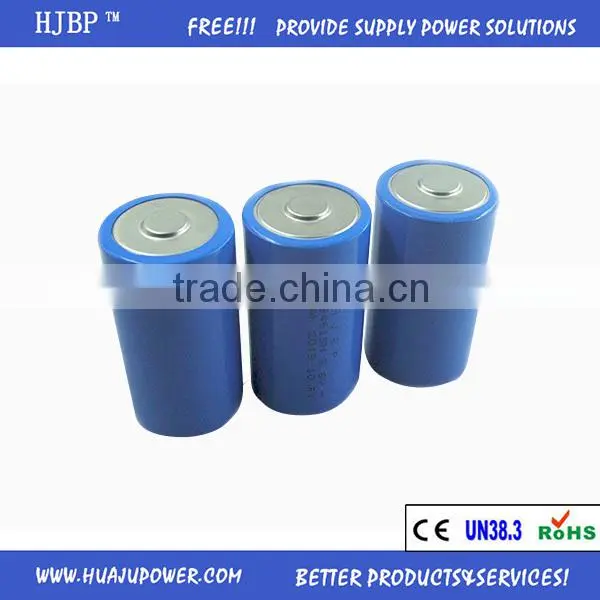 China Factory Wholesale HJBP CE|ROHS|UN38.3 LiSOCl2 3.6V ER26500 9000MAH Lithium Battery for Thermal Flowmeter photo-6