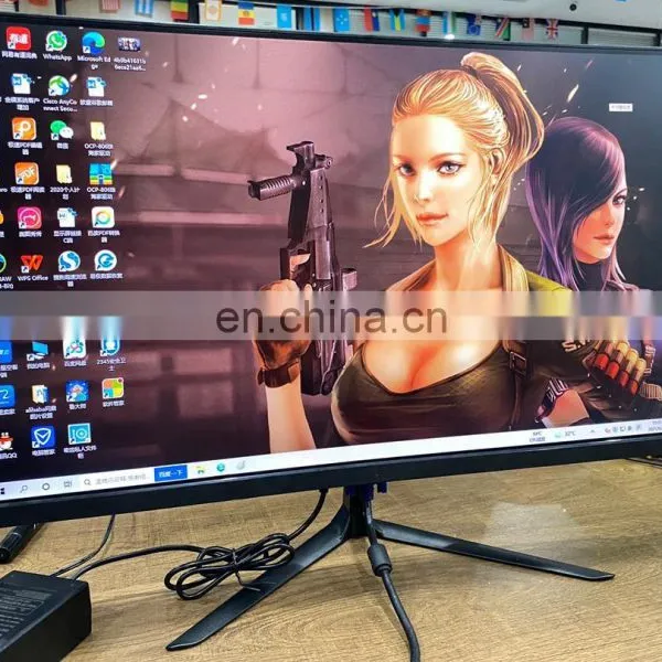 24 Inch PC Monitor 75Hz 165Hz TN Lcd Display Desktop Gaming Computer Curved Panel Screen HDMI/DP/VGA photo-2