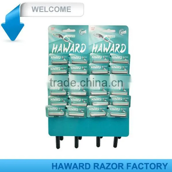D227L Male Twin Blade Face Clean Razor Blade photo-5