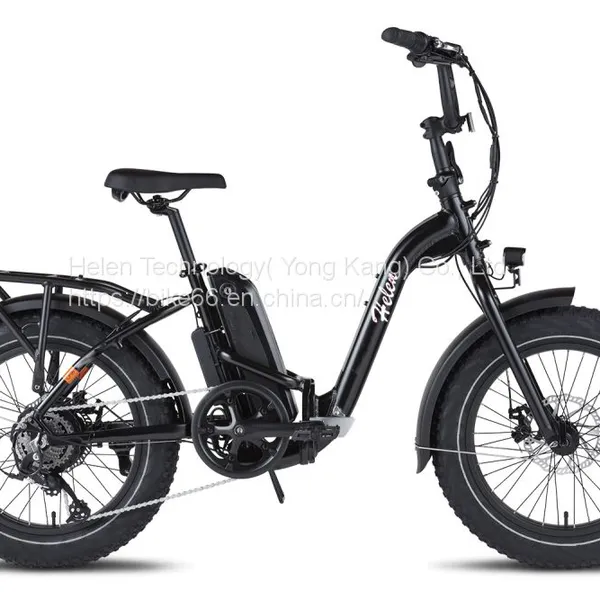 Factory Direct Supply Safe Battery 20 Inch Fat Tire Adult Electric Folding Bike Electric Bicycles