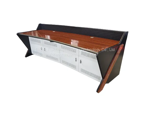Multimedia Monitoring and Control Machine Room Operation Console Command and Dispatching Console Industrial Control Console Center Video Control Monitoring Desk