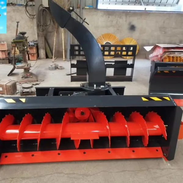 Xcmg Skid Steer Snow Cleaning Machine Skid Steer Snow Thrower Skid Loader Attachments photo-4