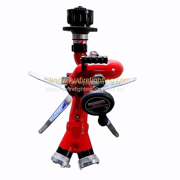 Portable Ground Fire Water Monitor Big Flow Fire Water Cannon Wholesalers photo-4